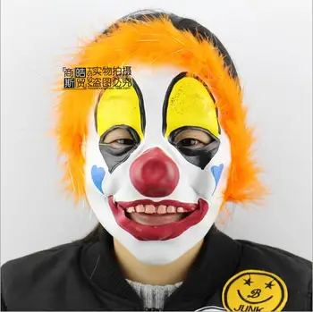 Funny Party Cosplay Scary Latex Clown Mask Disguise Costumes for Hallowen Horror Party Mask Decoration Joker Face Mask Toys
Funny Party Cosplay Scary Latex Clown Mask Disguise Costumes for Hallowen Horror Party Mask Decoration Joker Face Mask Toys