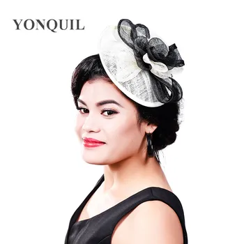 Vintage millinery beige black sinamay flower shape fascinator with feathers Fashion TOP grade workmanship 17colors available NEW
Vintage millinery beige black sinamay flower shape fascinator with feathers Fashion TOP grade workmanship 17colors available NEW