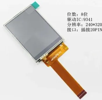 2.4 inch 20PIN HD TFT LCD Screen ILI9341 Drive IC 320*240 QVGA 8Bit Parallel Interface (Touch/No Touch)
2.4 inch 20PIN HD TFT LCD Screen ILI9341 Drive IC 320*240 QVGA 8Bit Parallel Interface (Touch/No Touch)