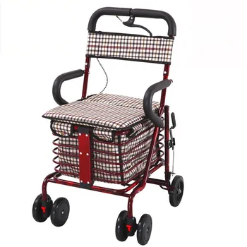 2B 2019 new home portable old man shopping cart to buy food small cart old cart folding cart four wheel
2B 2019 new home portable old man shopping cart to buy food small cart old cart folding cart four wheel