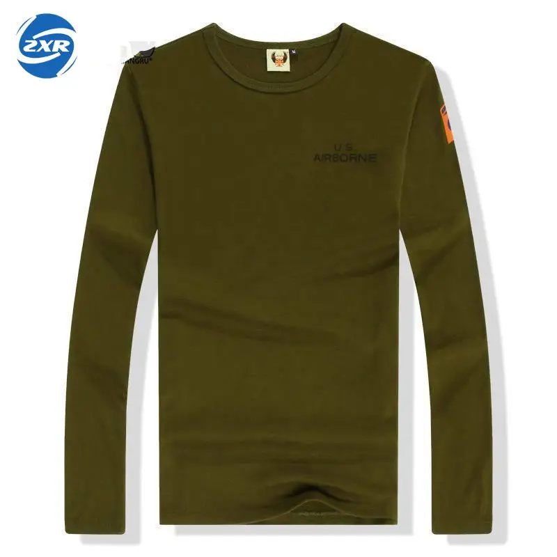 Army Tactical T-shirt Airborne Division Military Fans Long Sleeved Men Cotton Circular Neck Version Elastic Tight Hiking T-shirt
Army Tactical T-shirt Airborne Division Military Fans Long Sleeved Men Cotton Circular Neck Version Elastic Tight Hiking T-shirt