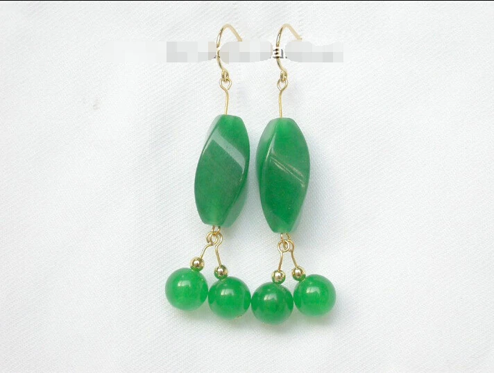 natural round green jade dangle Earring 14KT 18K GP style Fine jewe Noble Natural jade FREE SHIPPING
natural round green jade dangle Earring 14KT 18K GP style Fine jewe Noble Natural jade FREE SHIPPING