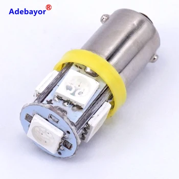 200 X T11 DC12v BA9S 5 SMD 5050 LED Light bulbs 5SMD T4W 1445 Q65B H6W 182 53 57 Car Indicators Light Interior Bulb Wedge Lamp
200 X T11 DC12v BA9S 5 SMD 5050 LED Light bulbs 5SMD T4W 1445 Q65B H6W 182 53 57 Car Indicators Light Interior Bulb Wedge Lamp