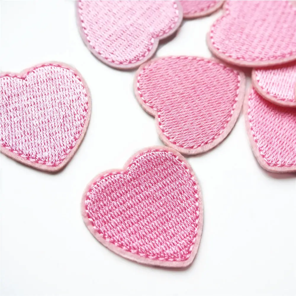 10PCS Pink Hearts Fabric Embroidery Sew Iron On Patches Badges For Clothes DIY Appliques Craft Decoration Sticker
10PCS Pink Hearts Fabric Embroidery Sew Iron On Patches Badges For Clothes DIY Appliques Craft Decoration Sticker