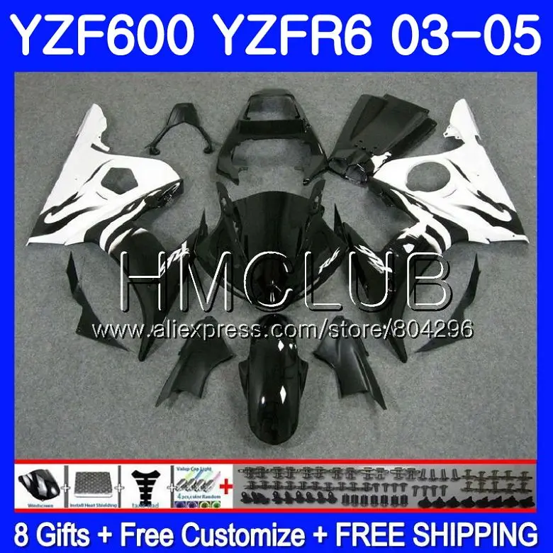 Bodywork For YAMAHA YZF-R6 03 05 YZF600 YZFR6 03 04 05 101HM.9 YZF-R600 YZF 600 R 6 YZF R6 Black white 2003 2004 2005 Fairings
Bodywork For YAMAHA YZF-R6 03 05 YZF600 YZFR6 03 04 05 101HM.9 YZF-R600 YZF 600 R 6 YZF R6 Black white 2003 2004 2005 Fairings