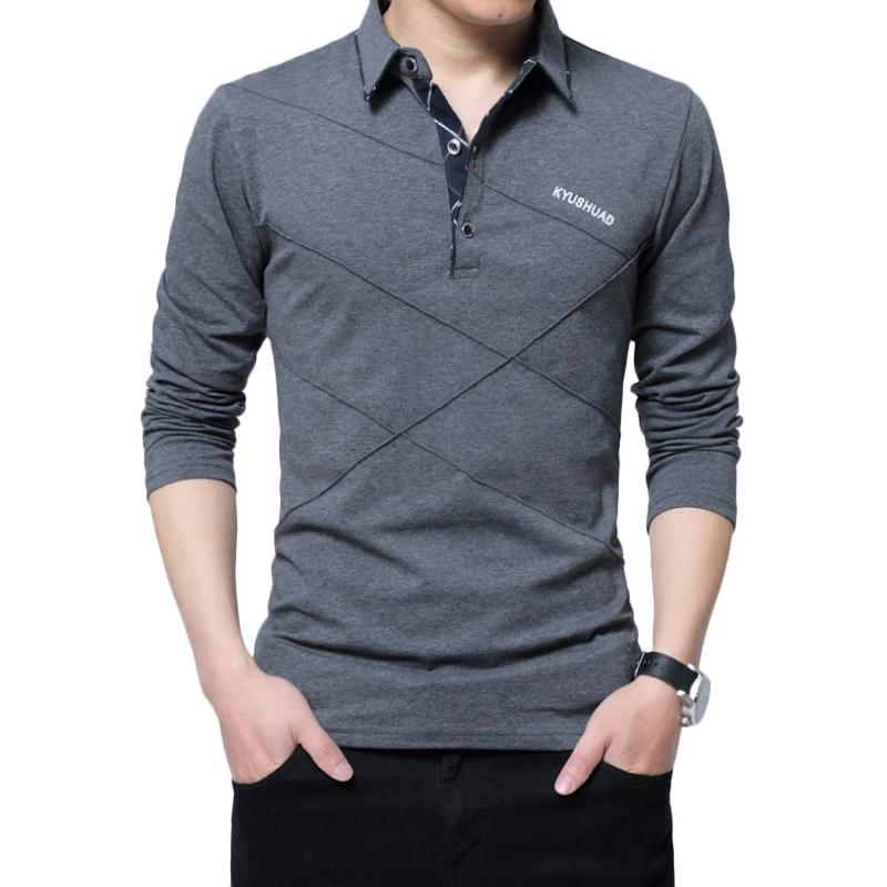 2019 Hot sale Men's Long Sleeve T-shirt Men's Tide Brand Korean Cotton Men's T-shirt Solid color Casual Style Size M-5XL
2019 Hot sale Men's Long Sleeve T-shirt Men's Tide Brand Korean Cotton Men's T-shirt Solid color Casual Style Size M-5XL