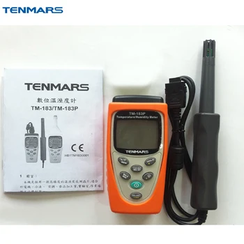 TENMARS TM-183P Portable Thermometer Hygrometer Tester