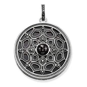 925 Sterling Silver Black Zirconia & Imitation Onyx Disc Lotus Amulet Necklaces Pendants, Most Fashion Jewelry for Women Girls
925 Sterling Silver Black Zirconia & Imitation Onyx Disc Lotus Amulet Necklaces Pendants, Most Fashion Jewelry for Women Girls