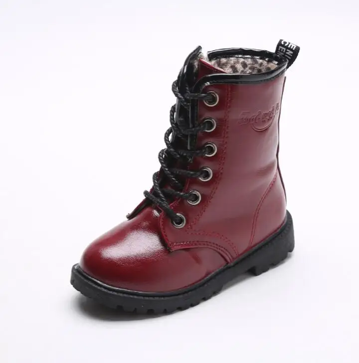 New Martin Boots Kids Winter Leather Plush Snow Boots For Girls Boys Casual Walking Leisure Outdoor Toddlers Shoes
New Martin Boots Kids Winter Leather Plush Snow Boots For Girls Boys Casual Walking Leisure Outdoor Toddlers Shoes