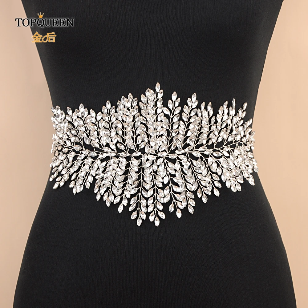 TOPQUEEN SH238 Wedding Bride belt Rhinestone belt on dress Bridal belts with rhinestones Wedding woman belt For evening dress
TOPQUEEN SH238 Wedding Bride belt Rhinestone belt on dress Bridal belts with rhinestones Wedding woman belt For evening dress