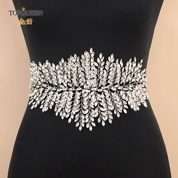 TOPQUEEN SH238 Wedding Bride belt Rhinestone belt on dress Bridal belts with rhinestones Wedding woman belt For evening dress
TOPQUEEN SH238 Wedding Bride belt Rhinestone belt on dress Bridal belts with rhinestones Wedding woman belt For evening dress