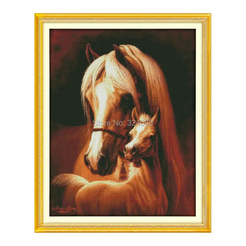 Wholesale Needlework,Stitch,11CT 14CT Cross Stitch,Sets For Embroidery Kits,Deep love of the horse mother and her baby (3)
Wholesale Needlework,Stitch,11CT 14CT Cross Stitch,Sets For Embroidery Kits,Deep love of the horse mother and her baby (3)