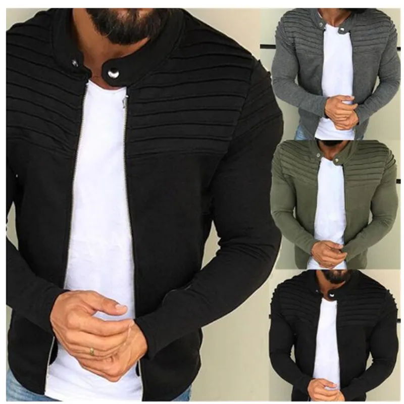2019 new brand men's windbreaker jacket men's fall cotton crime long sleeve coat cardigan coat sports casual men Hip hop man
2019 new brand men's windbreaker jacket men's fall cotton crime long sleeve coat cardigan coat sports casual men Hip hop man