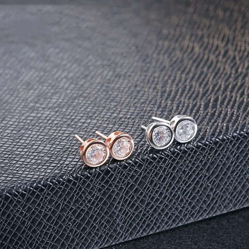 FNJ 100% 925 Silver Earring Women S925 Sterling Silver boucle d'oreille White AAA Crystal Zircon Stud Earrings
FNJ 100% 925 Silver Earring Women S925 Sterling Silver boucle d'oreille White AAA Crystal Zircon Stud Earrings
