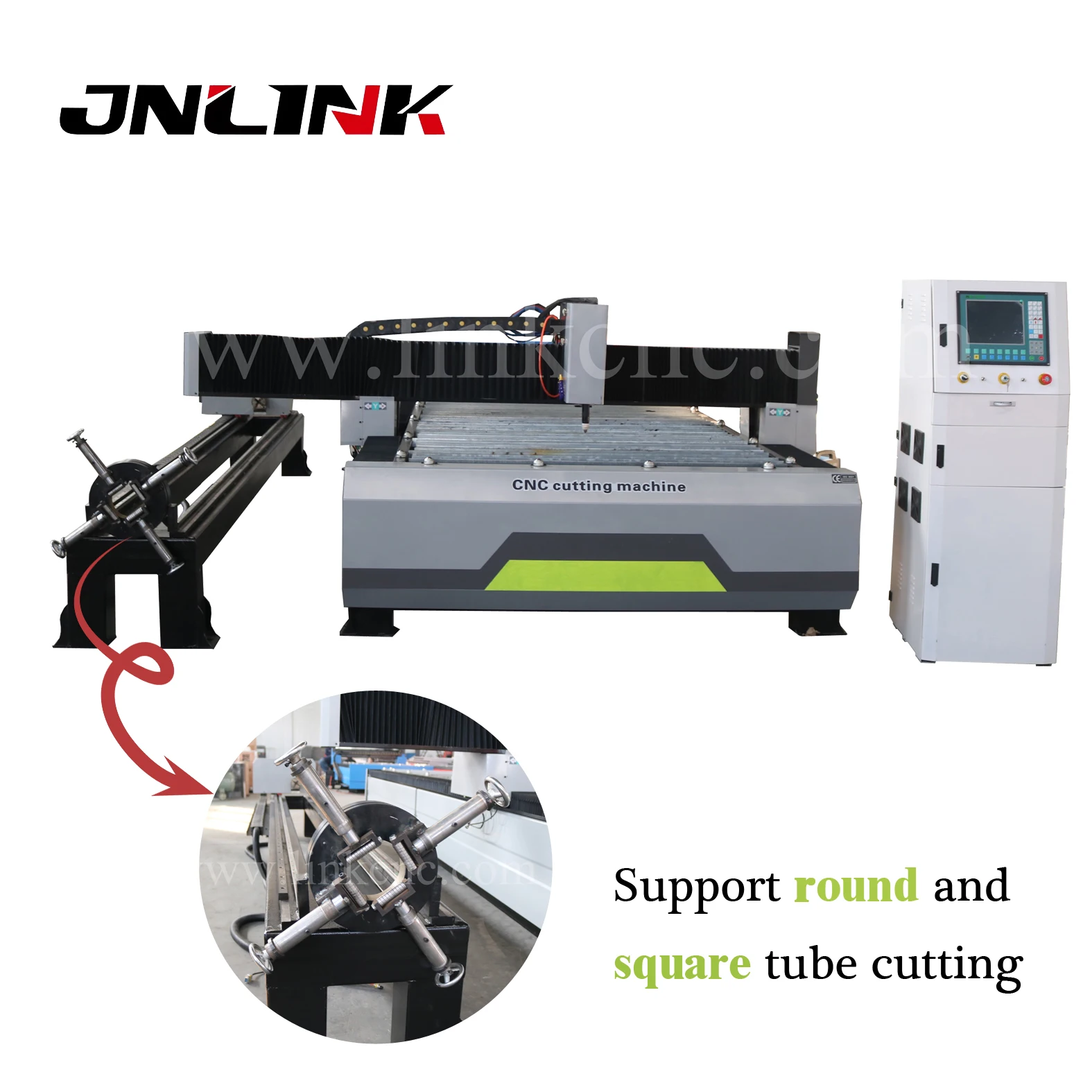 JNLINK Wide application plasma machine tube cutter CNC plasma cutting machine 1325 1530
JNLINK Wide application plasma machine tube cutter CNC plasma cutting machine 1325 1530