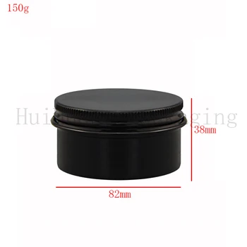 30pcs 150g refillable empty round aluminum metal tin cans bottle with lids,cosmetic cream container box black aluminum jar
30pcs 150g refillable empty round aluminum metal tin cans bottle with lids,cosmetic cream container box black aluminum jar
