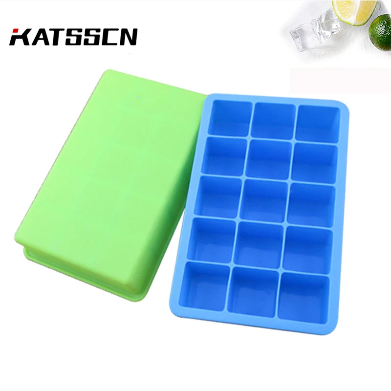 15 Grids Silicone Ice Cube Mold Square Shape Form Tray Fruit Popsicle Ice Cream Maker for Wine Kitchen Bar Drinking Accessories
15 Grids Silicone Ice Cube Mold Square Shape Form Tray Fruit Popsicle Ice Cream Maker for Wine Kitchen Bar Drinking Accessories