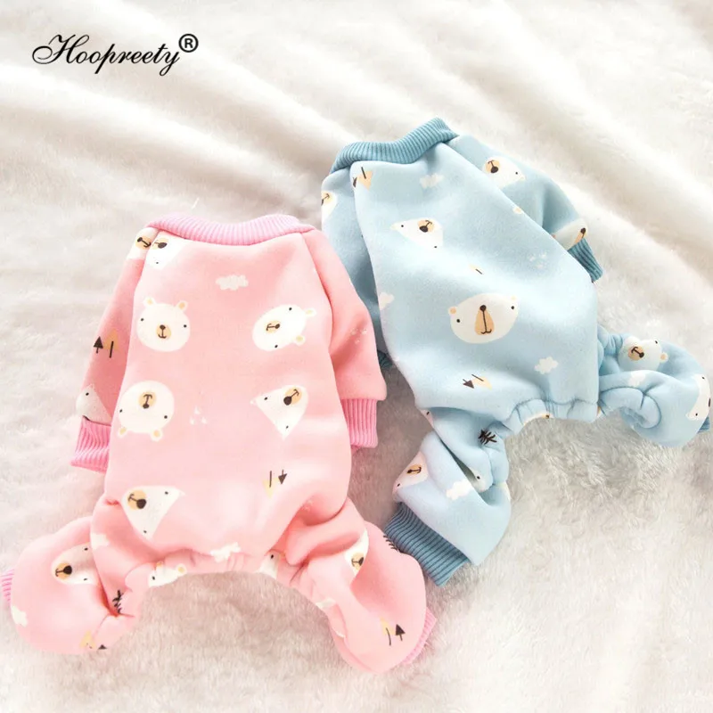 Fleece Inside Dog Jumpsuit Bear Pattern Dog Clothes Winter Warm Pet Outfit Four Legs Dog Coat Cat Costume Thick Dog Pajamas 20E
Fleece Inside Dog Jumpsuit Bear Pattern Dog Clothes Winter Warm Pet Outfit Four Legs Dog Coat Cat Costume Thick Dog Pajamas 20E