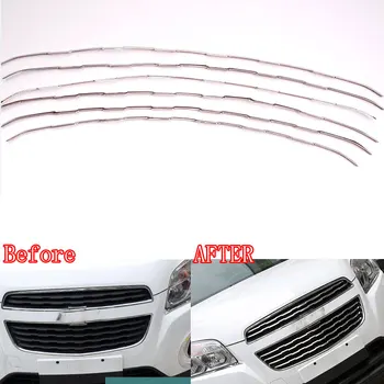 6pcs Car Stainless Steel Front Grill Grille Cover Trim Grid Kit Insert Decoration For Chevrolet TRAX 2014 Styling Accessories
6pcs Car Stainless Steel Front Grill Grille Cover Trim Grid Kit Insert Decoration For Chevrolet TRAX 2014 Styling Accessories