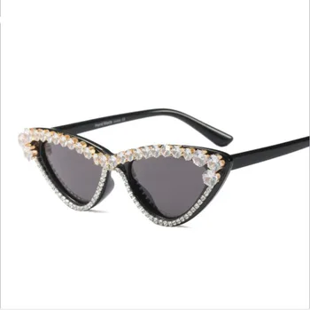 Fashion Diamond Sunglasses for Women Cat Eye Designer Black Sexy Eyewear Gold Rhinestone Female Sun Glasses UV400 Gafas
Fashion Diamond Sunglasses for Women Cat Eye Designer Black Sexy Eyewear Gold Rhinestone Female Sun Glasses UV400 Gafas