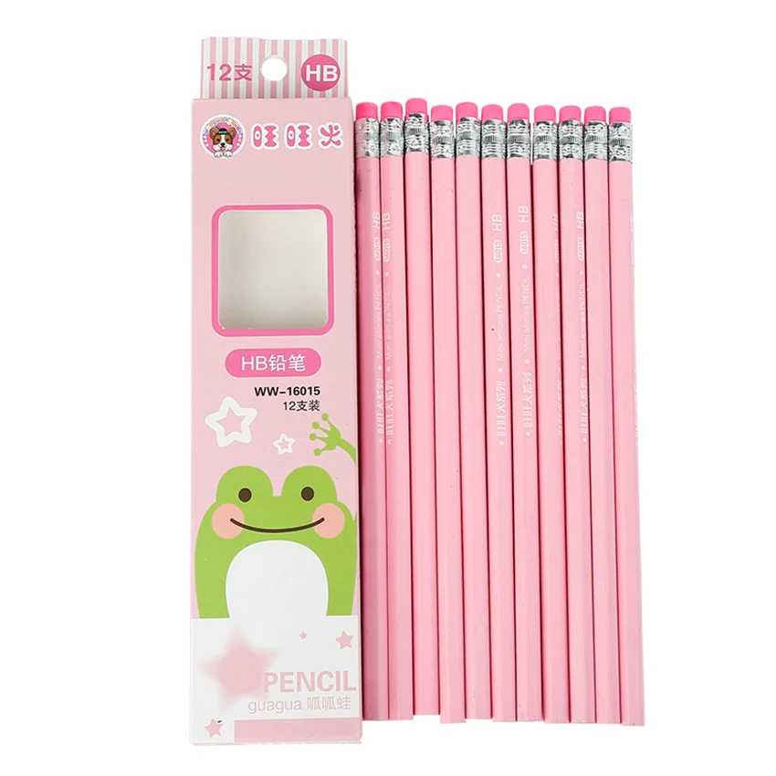 12PCS/Set Natural Wood Pencil HB Pencil with Eraser Head Non-toxic Hexagonal Pencil for Writing, Drawing Student, Office Supply
12PCS/Set Natural Wood Pencil HB Pencil with Eraser Head Non-toxic Hexagonal Pencil for Writing, Drawing Student, Office Supply