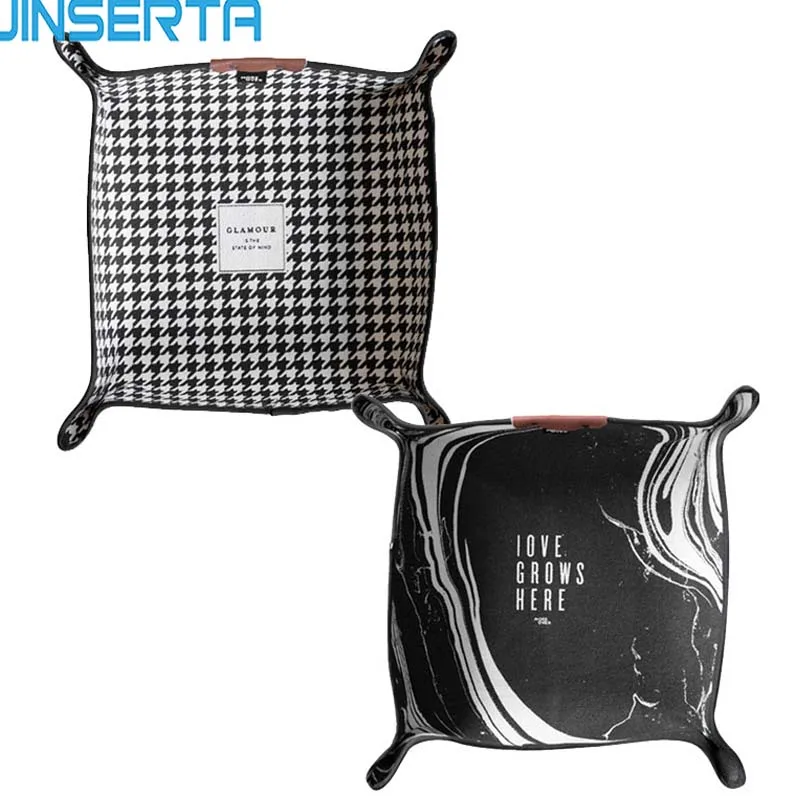 JINSERTA Valet Coin Key Trinket Tray Dice Rolling Tray Collapsible Key Wallet High-Quality Cloth Box Storage Box Bins
JINSERTA Valet Coin Key Trinket Tray Dice Rolling Tray Collapsible Key Wallet High-Quality Cloth Box Storage Box Bins
