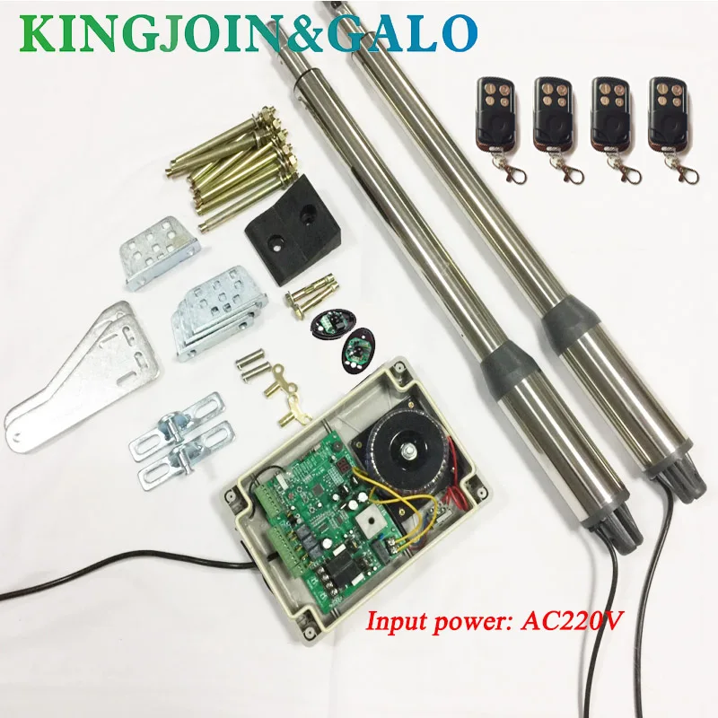 Swing gate opener/Linear Gate Openers/automatic swing gate motor with 4pcs remote control and 1 pair of photocell
Swing gate opener/Linear Gate Openers/automatic swing gate motor with 4pcs remote control and 1 pair of photocell