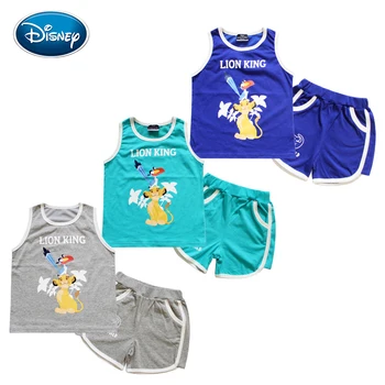 Disney children's suit summer new children's vest suit casual two-piece children's wear