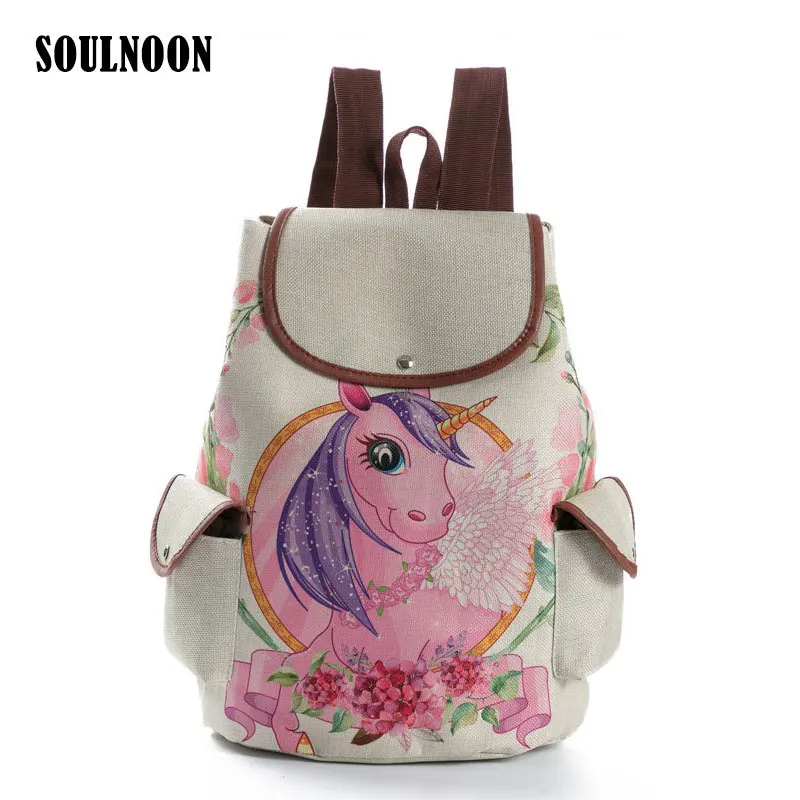 Unicorn Canvas Children's School bag Teenager Simple Large Capacity Backpack Boys Girls Travel Package Women Laptop Bags Mochila
Unicorn Canvas Children's School bag Teenager Simple Large Capacity Backpack Boys Girls Travel Package Women Laptop Bags Mochila