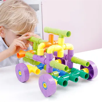 Children's Toys Locks Set with Wheels Water Pipe Plug Building Interlocking Set Toys for Toddlers and Preschool Kids Montessori
Children's Toys Locks Set with Wheels Water Pipe Plug Building Interlocking Set Toys for Toddlers and Preschool Kids Montessori