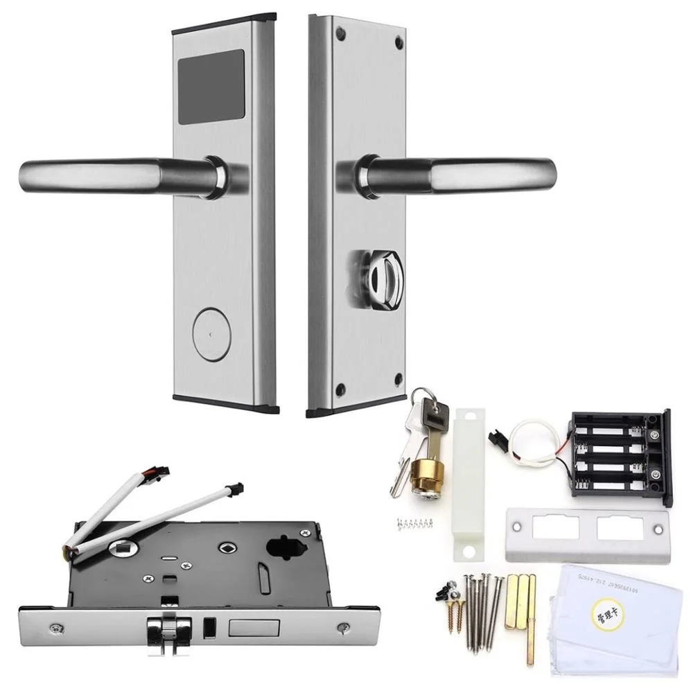 2019 Hot Sale! Digital electric Electronic Smart RFID card Key hotel access control System lock ET100RF
2019 Hot Sale! Digital electric Electronic Smart RFID card Key hotel access control System lock ET100RF