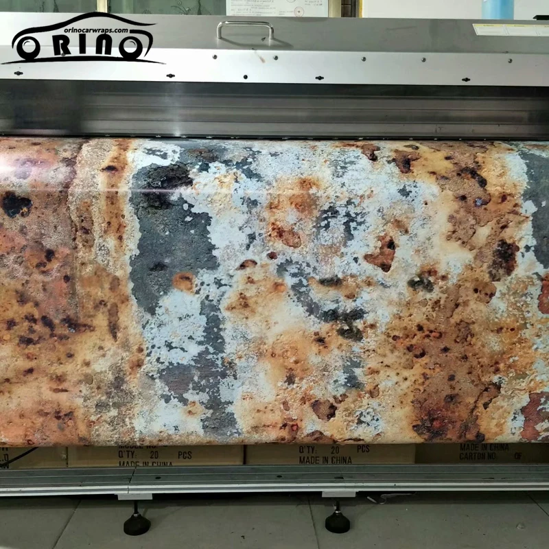 Rusty Camouflage Vinyl Film Sticker-6