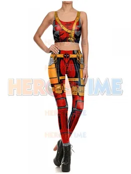 2017 Deadpool Superhero Print Vest Top Fitting Leggings Superhero Cosplay Halloween Party Costume
2017 Deadpool Superhero Print Vest Top Fitting Leggings Superhero Cosplay Halloween Party Costume