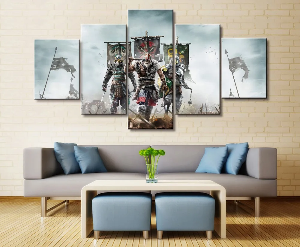 For Honor Game 5 Piece HD Print Wall Art Canvas Art For Living Room Decor Painting Wall Art Canvas Home Decor Picture Artwork
For Honor Game 5 Piece HD Print Wall Art Canvas Art For Living Room Decor Painting Wall Art Canvas Home Decor Picture Artwork