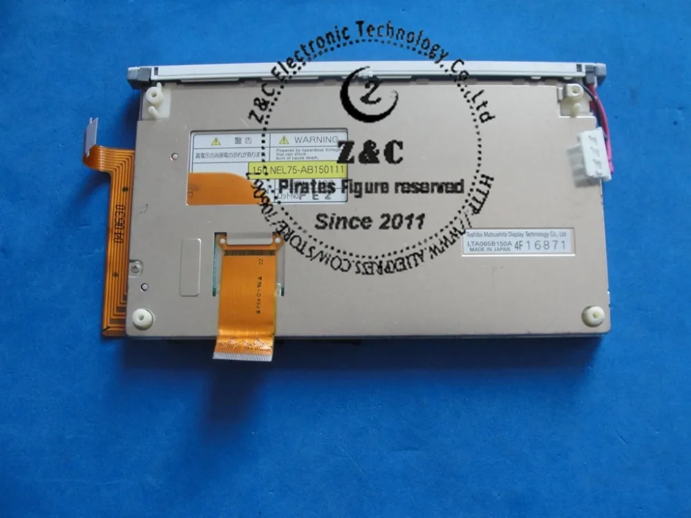 LTA065B150A NEL75-AB150111 TFD65W40 Original 6.5 inch LCD Display with touch screen digitizer for Car GPS Navigation for Toshiba
LTA065B150A NEL75-AB150111 TFD65W40 Original 6.5 inch LCD Display with touch screen digitizer for Car GPS Navigation for Toshiba