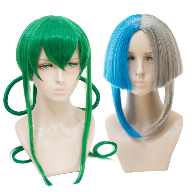 QC HSIU Hoseki no Kuni Cosplay Wig Jade Euclase Land of the Lustrous Costume Play Woman short Adult Wigs Halloween Anime Hair
QC HSIU Hoseki no Kuni Cosplay Wig Jade Euclase Land of the Lustrous Costume Play Woman short Adult Wigs Halloween Anime Hair
