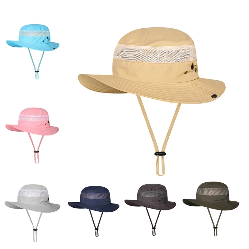 Unisex Wide Brim Sun Hat Outdoor UPF 50+ Waterof Boonie Bucket Hat Summer UV tection Sun Caps Fishing Hiking Hunting
Unisex Wide Brim Sun Hat Outdoor UPF 50+ Waterof Boonie Bucket Hat Summer UV tection Sun Caps Fishing Hiking Hunting