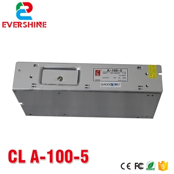 Chuangliang A-100-5 5V 20A 100W LED display power supply,High Quality LED module switch supply
Chuangliang A-100-5 5V 20A 100W LED display power supply,High Quality LED module switch supply