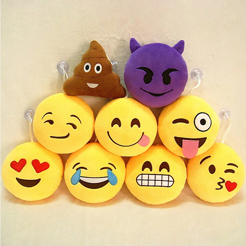 Party favors Toy Gift QQ Facial Emotions Pillow Plush Doll Stuffed Plush Decorative Pillows Yellow Round Cushion Home Textile
Party favors Toy Gift QQ Facial Emotions Pillow Plush Doll Stuffed Plush Decorative Pillows Yellow Round Cushion Home Textile