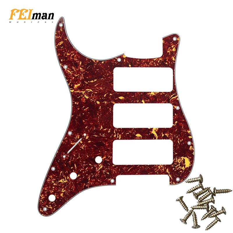 Pleroo Guitar accessories Left Handed pickguards for Standard ST HHH Stratocaster Guitarra with P90 humbucker Scratch Plate
Pleroo Guitar accessories Left Handed pickguards for Standard ST HHH Stratocaster Guitarra with P90 humbucker Scratch Plate