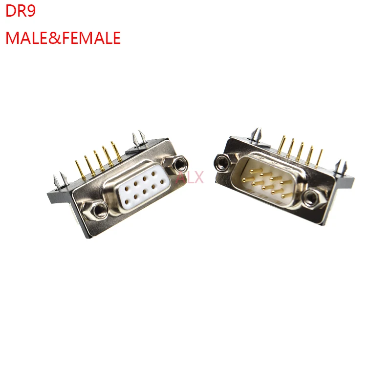 1PCS 3U Gold Plated Solid Pin DR9 MALE feMALE PCB Mount serial port CONNECTOR RIGHT ANGLE DB9 D-Sub RS232 COM CONNECTORS Adapter
1PCS 3U Gold Plated Solid Pin DR9 MALE feMALE PCB Mount serial port CONNECTOR RIGHT ANGLE DB9 D-Sub RS232 COM CONNECTORS Adapter