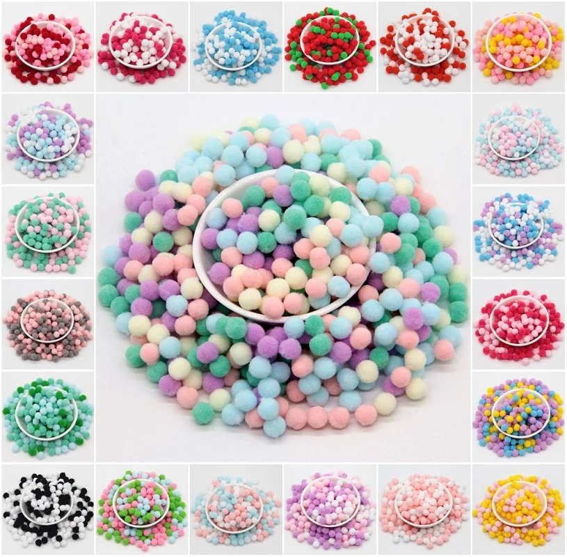 10mm Pompom 288 Pcs Soft Pom Pom Balls for DIY Children Toys Accessory Mix Color Pompoms Festival Party Celebration Decoration
10mm Pompom 288 Pcs Soft Pom Pom Balls for DIY Children Toys Accessory Mix Color Pompoms Festival Party Celebration Decoration