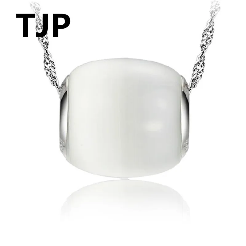 TJP Lucky Balls Female Pendants Necklace Jewelry Top Quality 925 Sterling Silver Necklace White Stone Wedding Anniversary Gift
TJP Lucky Balls Female Pendants Necklace Jewelry Top Quality 925 Sterling Silver Necklace White Stone Wedding Anniversary Gift