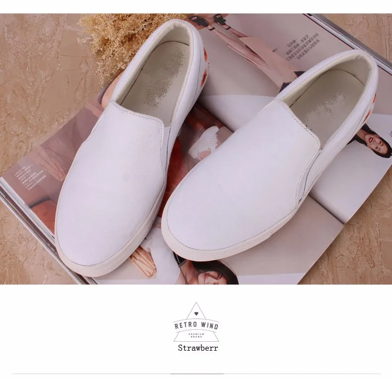 Popular Loafers Woman White New brand shoes casual shoes Canvas Shoes Embroidered Anti-Slippery 4 color And 5 Size Qf2016-002
Popular Loafers Woman White New brand shoes casual shoes Canvas Shoes Embroidered Anti-Slippery 4 color And 5 Size Qf2016-002