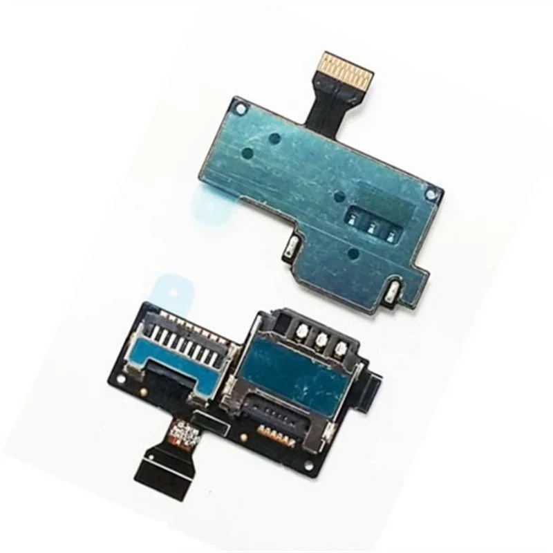 

For Samsung Galaxy S4 Mini I9190 I9195 SIM Card Holder and Memory Card Tray Flex Cable Ribbon Genuine New 10pcs/lot