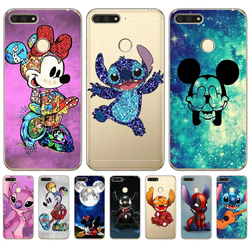 Luxury Stitch Mickey marvel For Huawei Honor 10 9 8 8X 8C 7A 7C 7X 7 6X 6A Lite phone Case Cover Funda Coque Etui capa Capinha
Luxury Stitch Mickey marvel For Huawei Honor 10 9 8 8X 8C 7A 7C 7X 7 6X 6A Lite phone Case Cover Funda Coque Etui capa Capinha