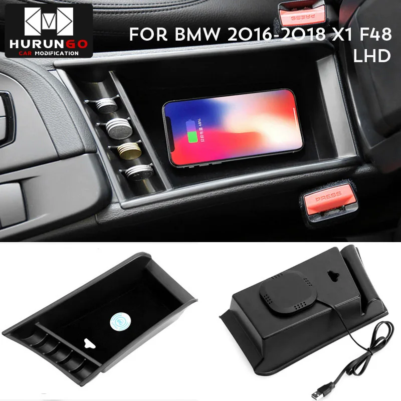 For 2016-2018 BMW X1 F48 Mobile phone wireless charging Central Armrest storage box For BMW 520 525 528 530 F18 LHD 2014-2017
For 2016-2018 BMW X1 F48 Mobile phone wireless charging Central Armrest storage box For BMW 520 525 528 530 F18 LHD 2014-2017