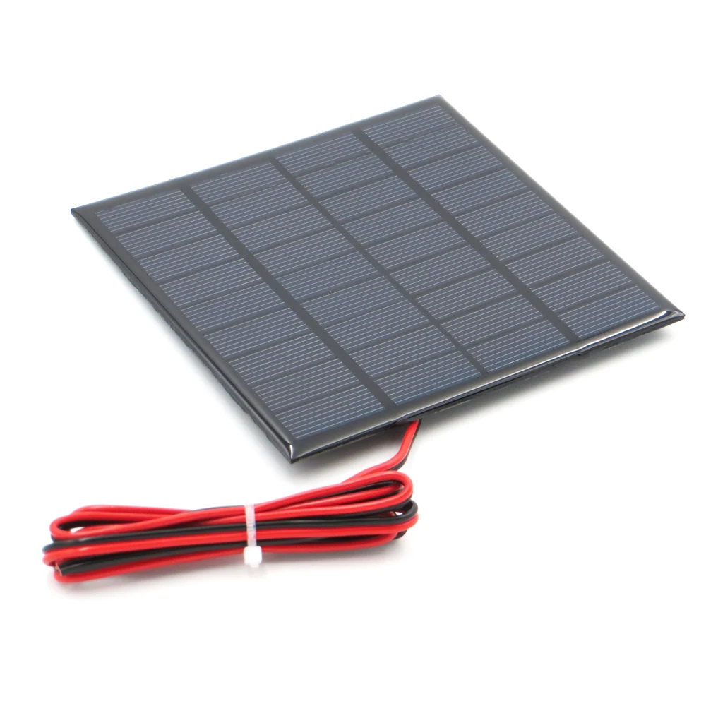 1pc x 9V 222mA with 100cm extend wire Solar Panel Polycrystalline Silicon DIY Battery Charger Small Mini Solar Cell cable toy
1pc x 9V 222mA with 100cm extend wire Solar Panel Polycrystalline Silicon DIY Battery Charger Small Mini Solar Cell cable toy