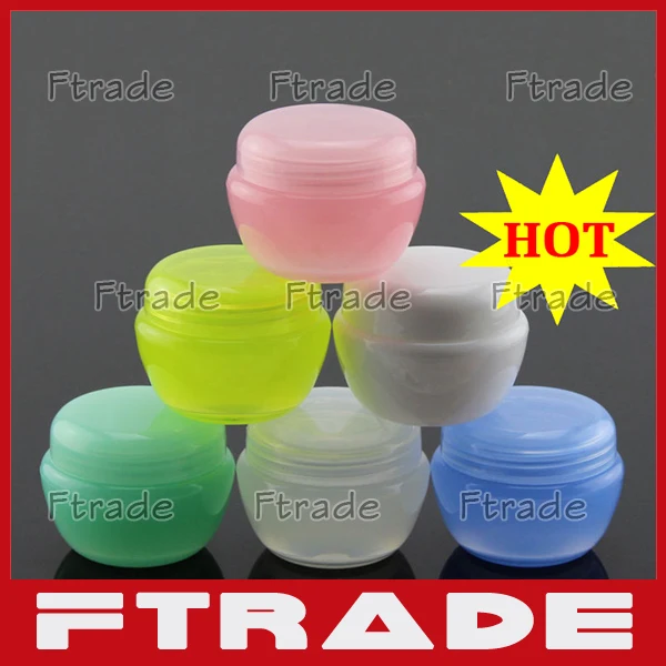 New 10Gram Empty Bottles Cosmetic Containers Jar Pot Small Plastic Jars With Lids Sample Mini Cosmetic Packaging 50pcs/lot
New 10Gram Empty Bottles Cosmetic Containers Jar Pot Small Plastic Jars With Lids Sample Mini Cosmetic Packaging 50pcs/lot