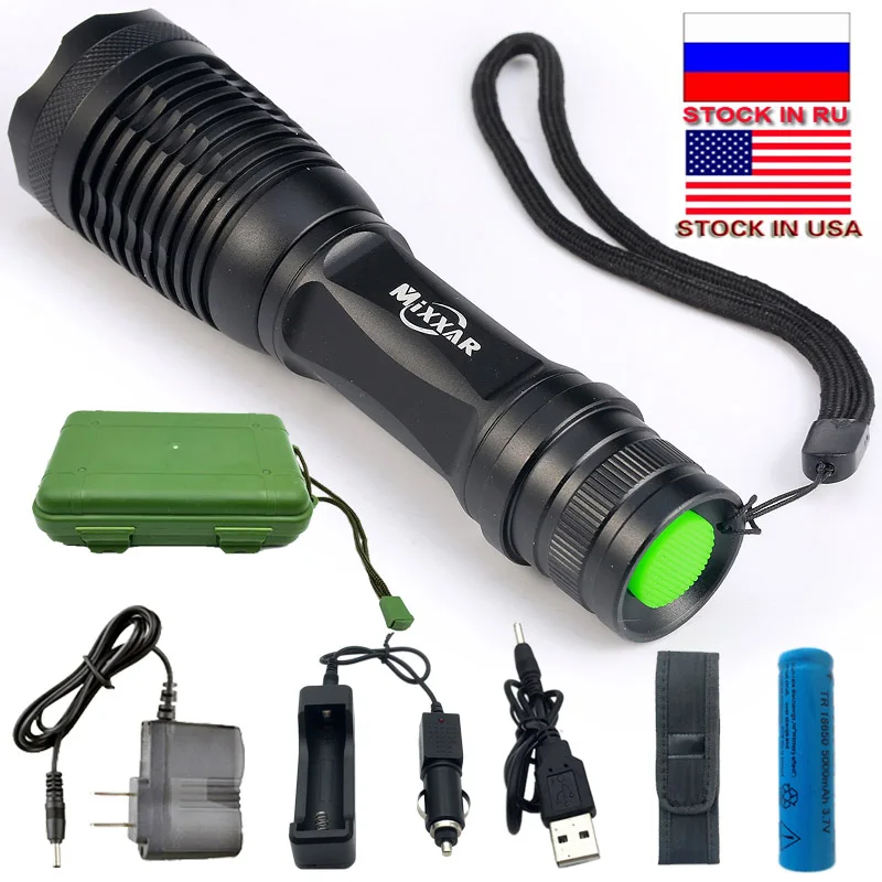 Dropshipping Powerful LED Flashlight E17 High Lumens Waterproof Zoomable For Fishing Hunting Use 18650 Battery Stock in US,RU
Dropshipping Powerful LED Flashlight E17 High Lumens Waterproof Zoomable For Fishing Hunting Use 18650 Battery Stock in US,RU